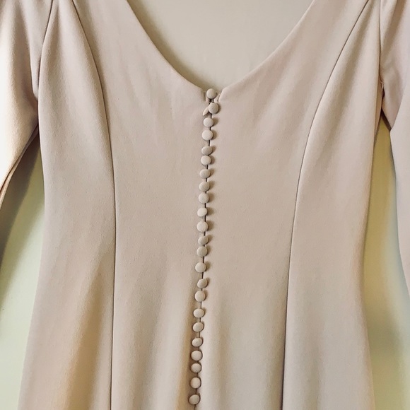 Lulu’s Button Back Blush Gown - Picture 4 of 8